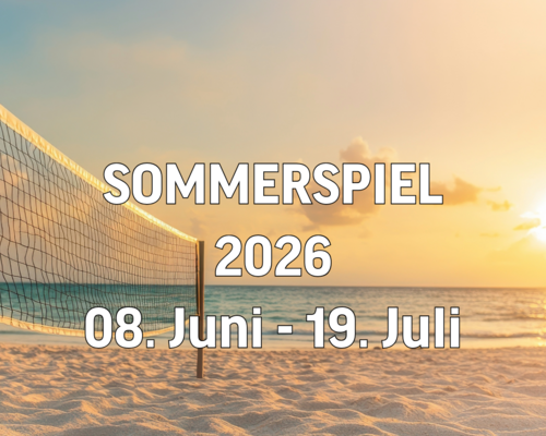 Das Sommerspiel 2026 ist geschafft!